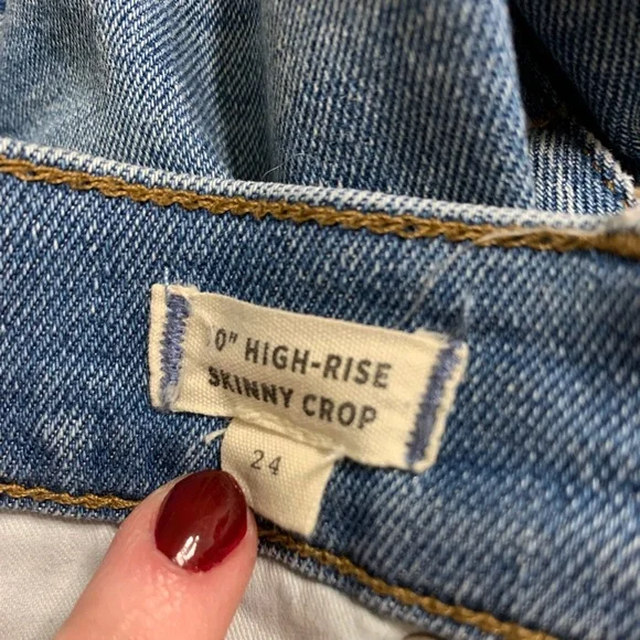 Madewell high rise jeans (barely worn) - Picture 4 of 4